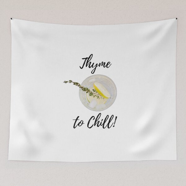 Item preview, Thyme to Chill! designed and sold by molamode.