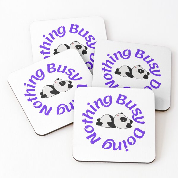 Item preview,    Busy Doing Nothing, Funny Panda designed and sold by Bachirdz.
