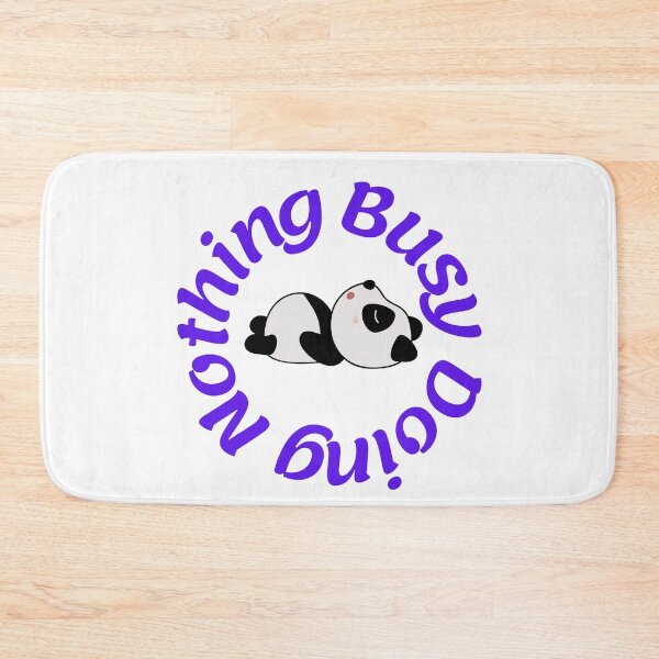 Item preview,    Busy Doing Nothing, Funny Panda designed and sold by Bachirdz.