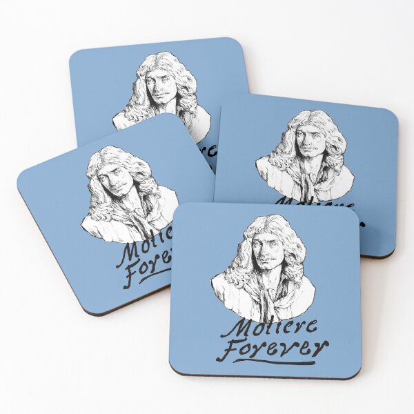 Item preview,  Molière, portrait, signature, forever designed and sold by voicivoila.
