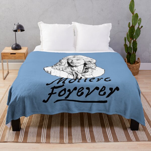 Item preview,  Molière, portrait, signature, forever designed and sold by voicivoila.