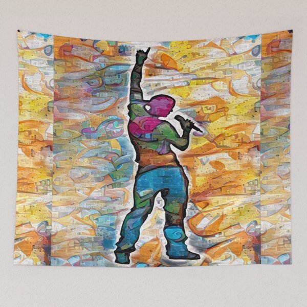 Item preview, The Singer - urban art - street art designed and sold by Hidden  Style Store.