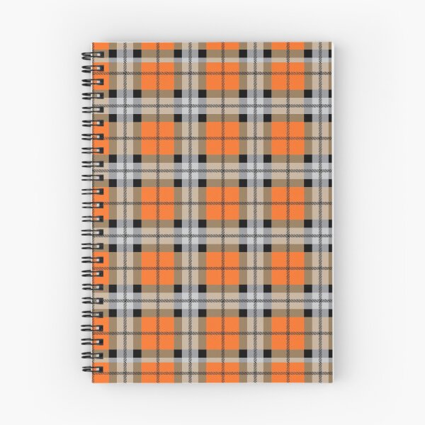 Item preview, Orange And Black Plaid Pattern designed and sold by virilamissa.