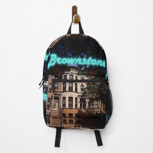 Item preview, Brooklyn Brownstone Stoop And Neon Lights designed and sold by Chubuter.