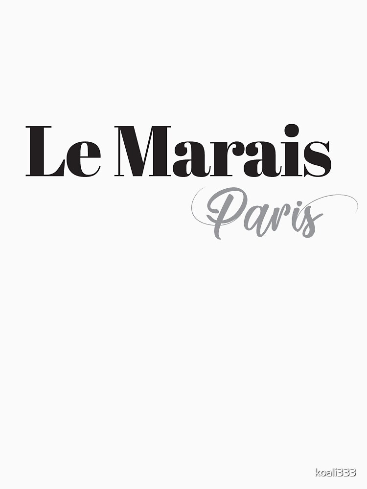 Le Marais Paris