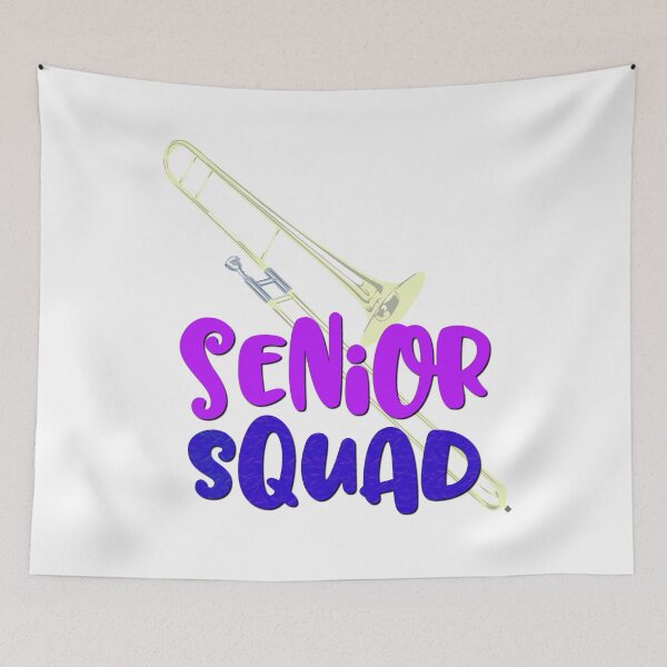 Item preview, Senior Squad - Trombone designed and sold by BandMomDesigns.
