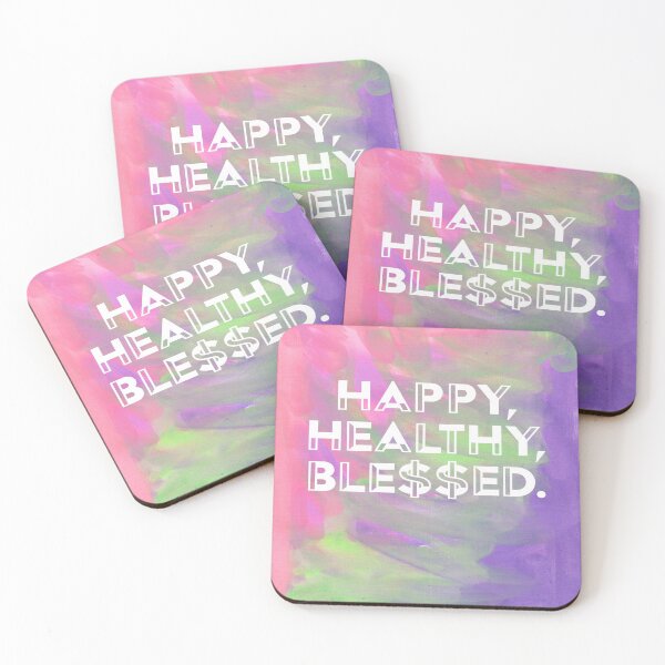 Item preview, Happy Healthy Blessed designed and sold by Keiota Studio.