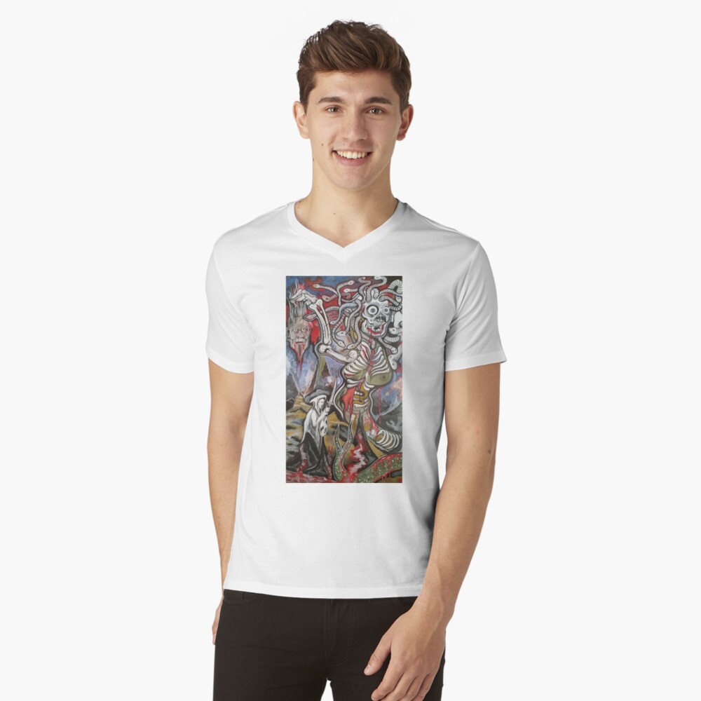 Item preview, V-Neck T-Shirt designed and sold by rickklu.