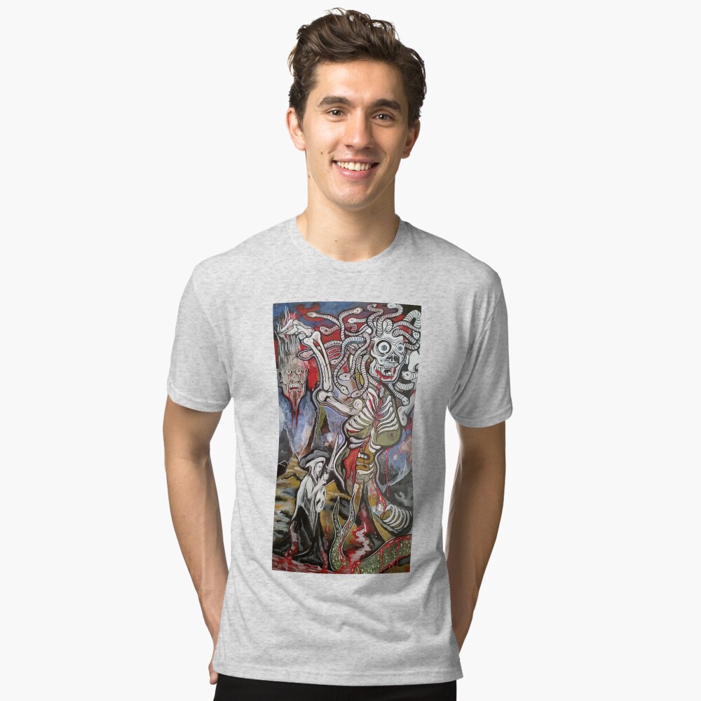 Item preview, Tri-blend T-Shirt designed and sold by rickklu.