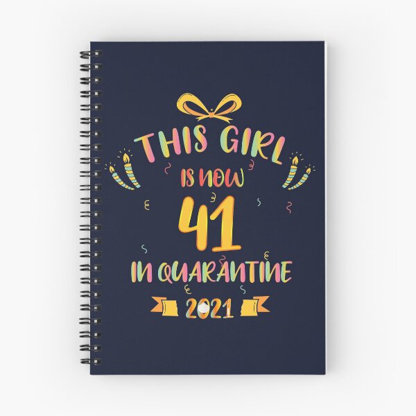 Item preview, This Girl Is Now 41 In Quarantine 2021 - Birthday Gifts designed and sold by yeknow.