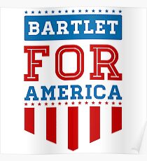 bartlet for america Poster