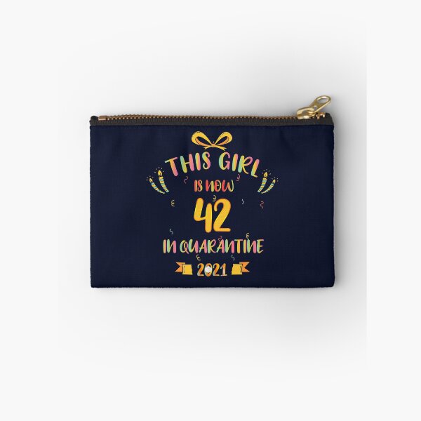 Item preview, This Girl Is Now 42 In Quarantine 2021 - Birthday Gifts designed and sold by yeknow.