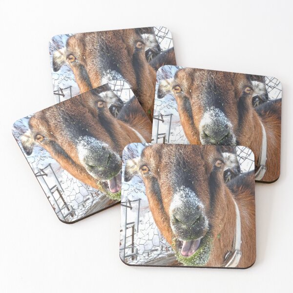 Item preview, cabra con cara de musgo verde designed and sold by Stephanie  Skeem.