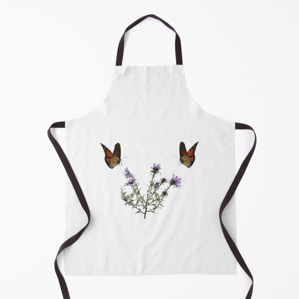 Item preview, Monarch Butterflies Flying Above Flowers designed and sold by molamode.