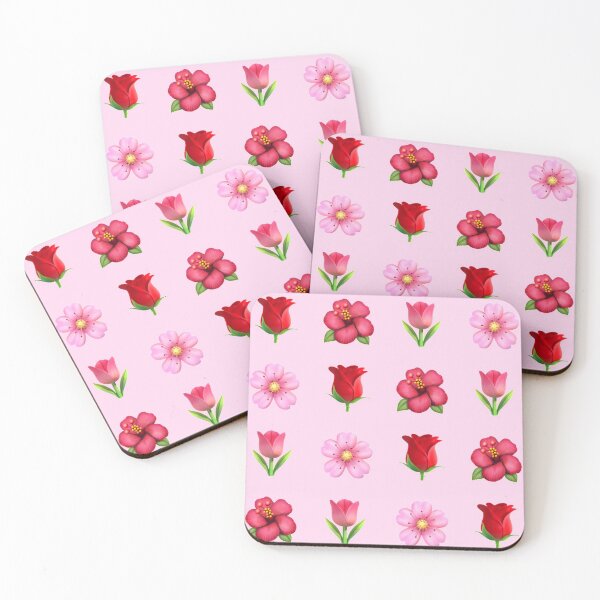 Item preview, Pink and red emoji combo  designed and sold by PinkShinyArt.