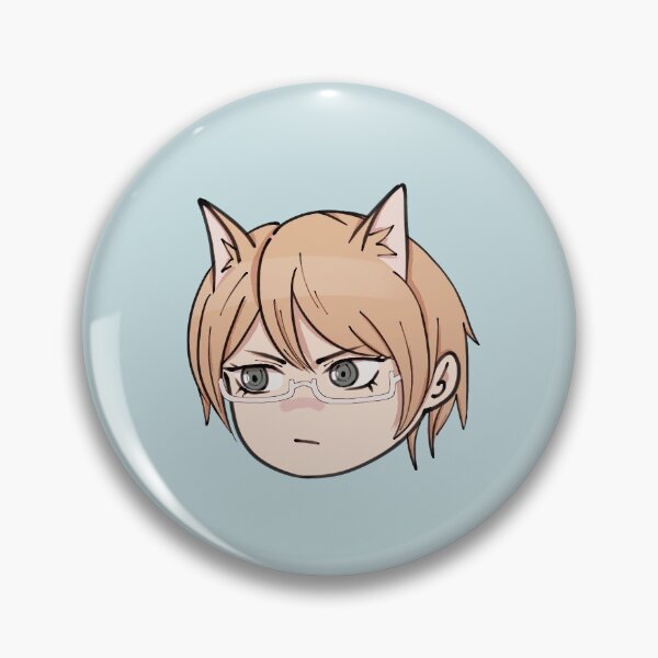Item preview, Byakuya Togami DR1 Animal Sticker/Pin/Magnet designed and sold by tigerjawed.