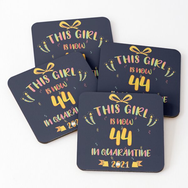Item preview, This Girl Is Now 44 In Quarantine 2021 - Birthday Gifts designed and sold by yeknow.