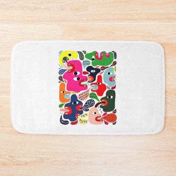 Item preview, Colorful Fantasy Strange Faces Art Design designed and sold by Opal Print.