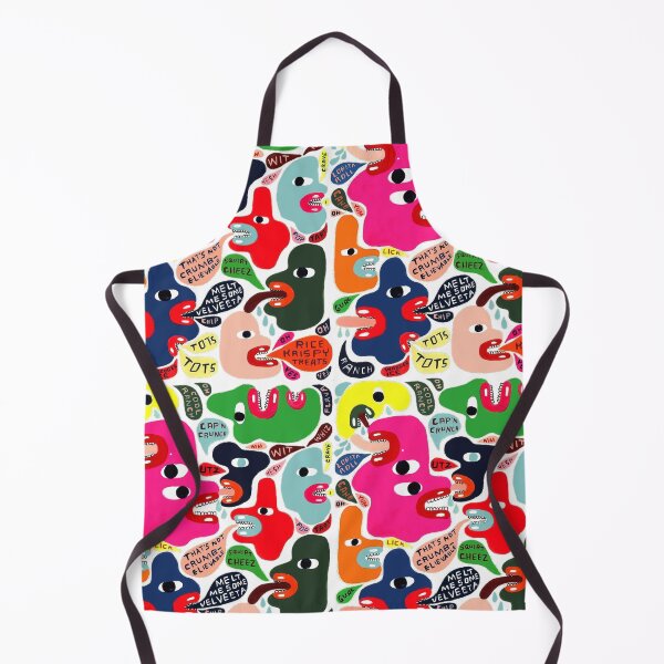 Item preview, Colorful Fantasy Strange Faces Art Design designed and sold by Opal Print.