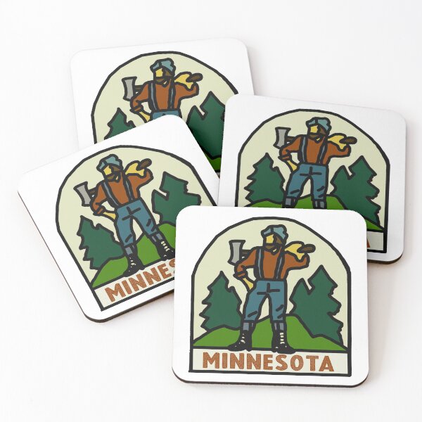 Item preview, Minnesota Bunyan Decal  designed and sold by Decal Mania.