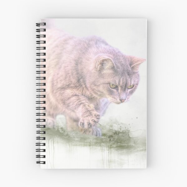 Item preview, Tabby Cat Ready to Pounce designed and sold by Elisabeth Lucas.