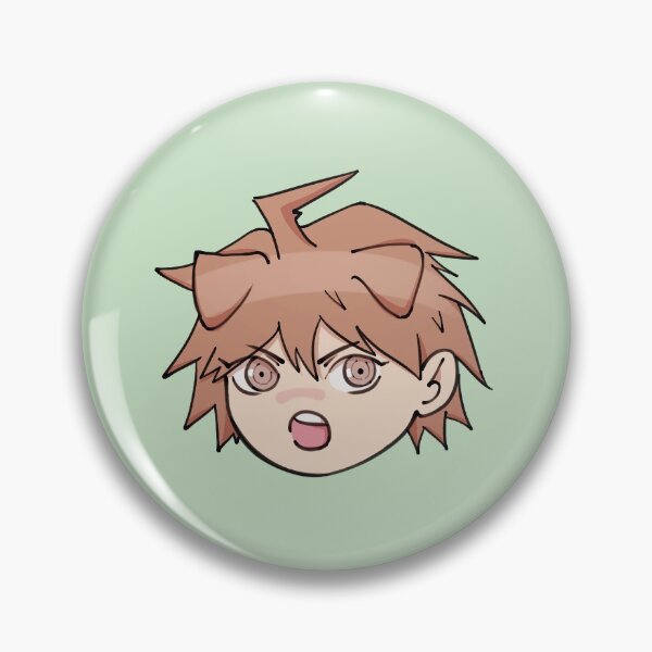 Item preview, Makoto Naegi DR1 Animal Sticker/Pin/Magnet designed and sold by tigerjawed.