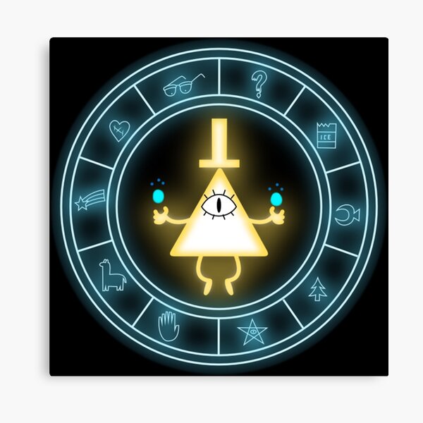 Bill Cipher Wheel Ancient Glyph