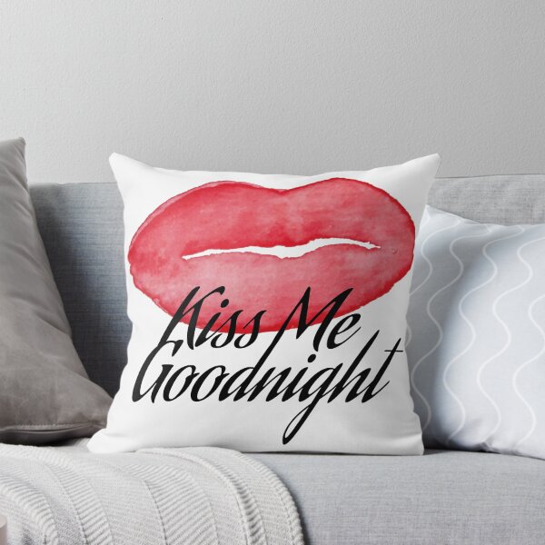 Item preview, Kiss Me Goodnight Watercolor Lips designed and sold by PatientCitizen.