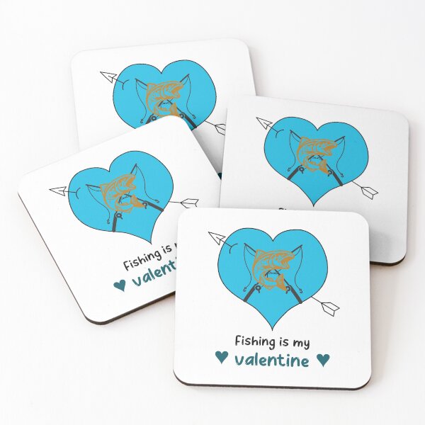 Item preview, Fishing is my valentine, Fishing lovers  designed and sold by TheTrendNoww.