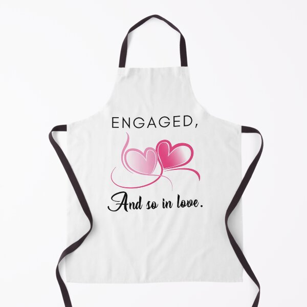 Item preview, "Engaged, and so in Love." I am a woman so in love with my man, and I feel so lucky designed and sold by JoelsCorner.