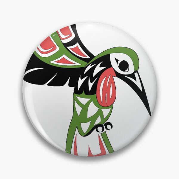 Item preview, Indigenous Hummingbird (Nenookaasi) designed and sold by KendraHowland.