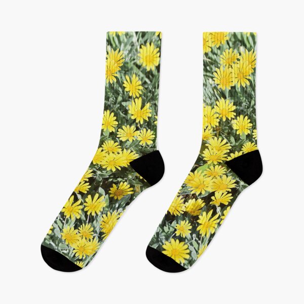 Item preview, Yellow Flowers Photography Wildflowers  designed and sold by FiveDucklings.