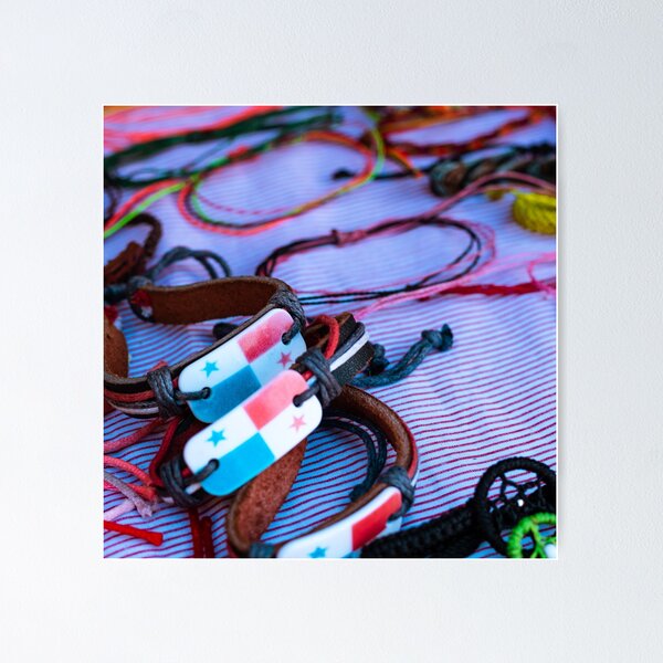 Item preview, Colorful leather bracelets in Panama designed and sold by PBE-Store.