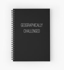 Geografisch herausgefordert Spiralblock