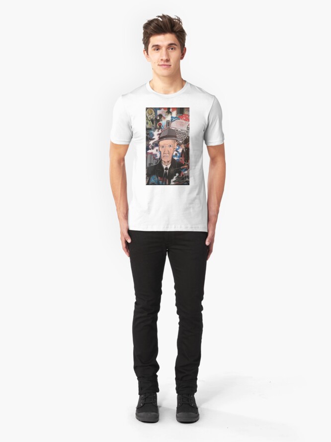 Alternate view of William S. Burroughs. Naked Lunch Slim Fit T-Shirt