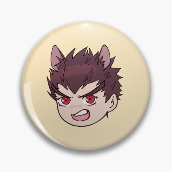 Item preview, Kiyotaka Ishimaru DR1 Animal Sticker/Pin/Magnet designed and sold by tigerjawed.