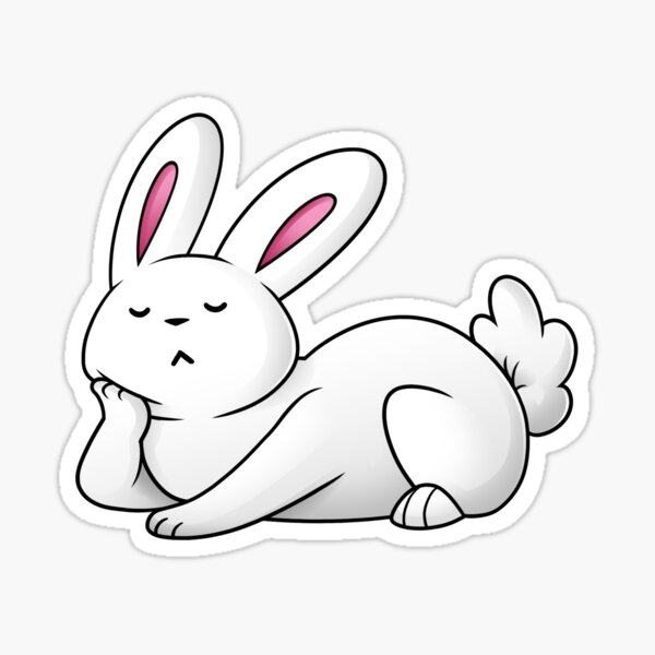 Sassy Bunny Sticker