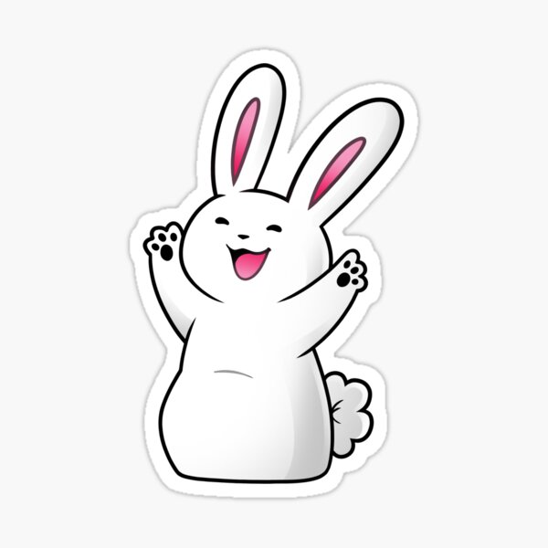 Happy Bunny Sticker