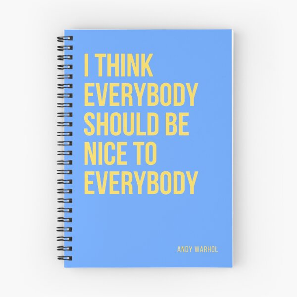 Item preview, Nice To Everybody - Andy Warhol designed and sold by ricknosis.