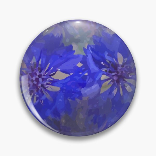 Item preview, blue cornflower designed and sold by Floralynne.