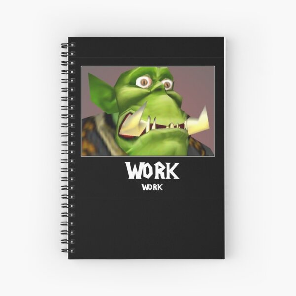 Vista previa del artículo con la obra «TRABAJO TRABAJO - WC3», diseñado y vendido por GsusChrist.