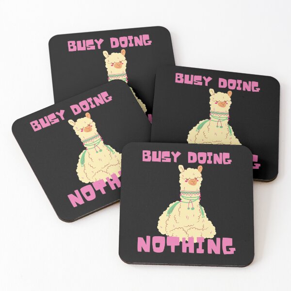 Item preview, Llama Busy Doing Nothing designed and sold by Marvel Rivals Art.