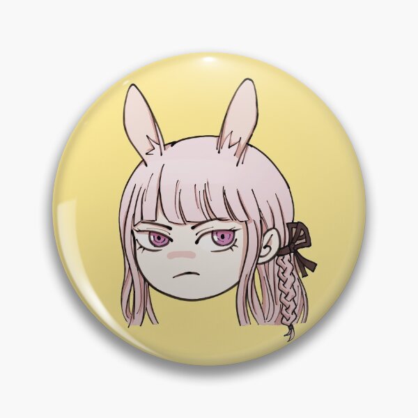 Item preview, Kyoko Kirigiri DR1 Animal Sticker/Pin/Magnet designed and sold by tigerjawed.