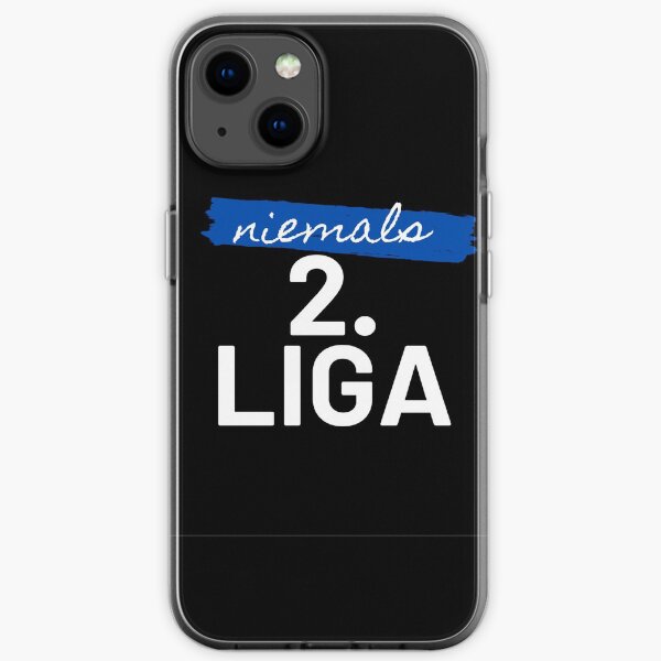 Niemals 2. Liga iPhone Flexible Hülle