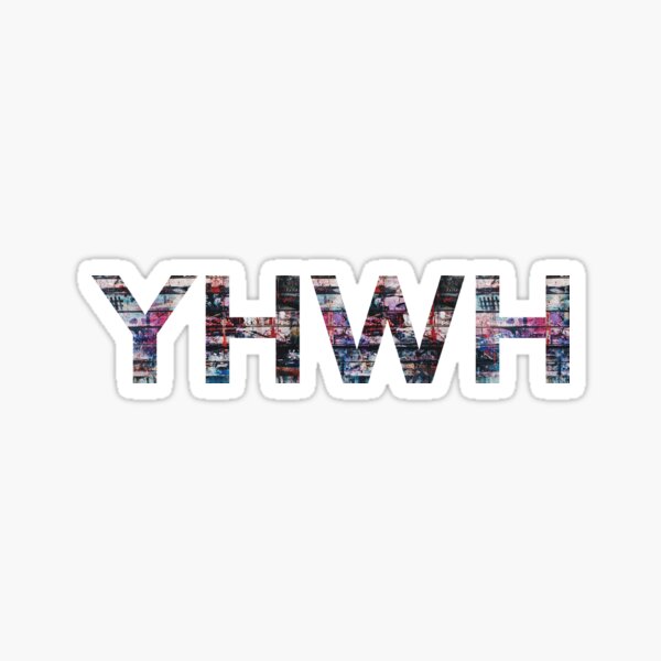 YHWH God Lion Yahweh Christian Bible Verse Evangelical Vinyl Sticker