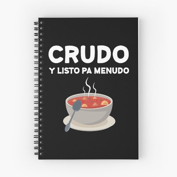 Item preview, Crudo Y Listo Pa Menudo designed and sold by CrudoMerch.