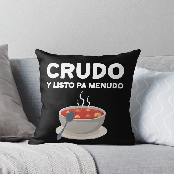 Item preview, Crudo Y Listo Pa Menudo designed and sold by CrudoMerch.