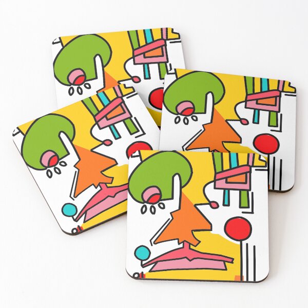 Item preview, Funky abstract man  designed and sold by the-gardenhead.