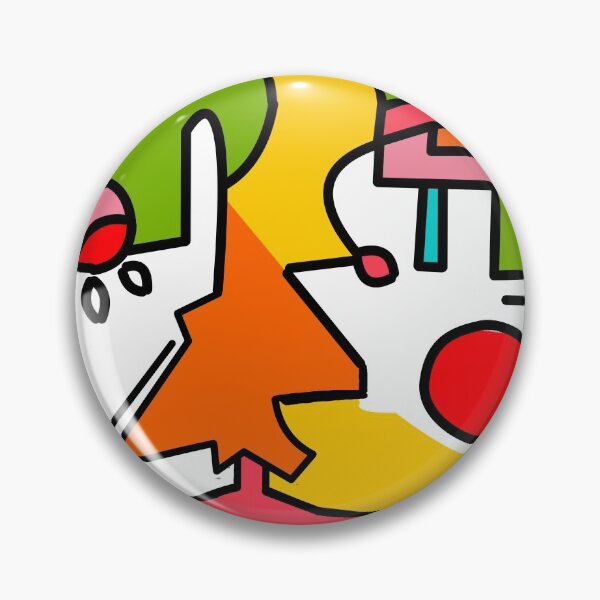 Item preview, Funky abstract man  designed and sold by the-gardenhead.