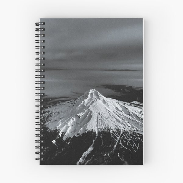 Item preview, Mount Hood, Oregon x Aerial BW designed and sold by Leah Flores.